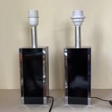 Pair of lamp feet years 70-80