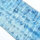 2x9 di̇stressed blue oushak runner rug, 282x75cm