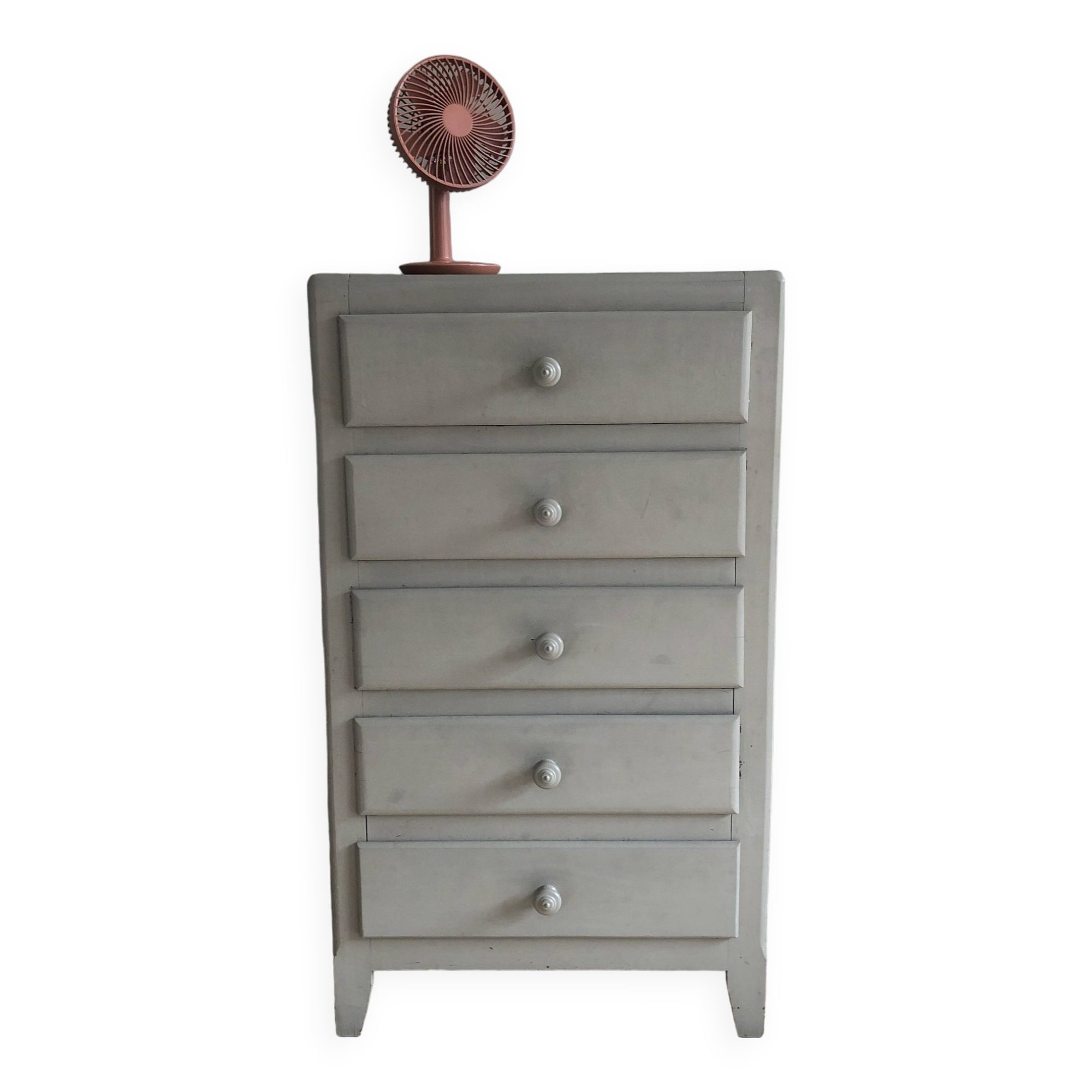 Vintage chest of drawers in painted wood