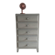 Vintage chest of drawers in painted wood
