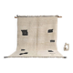 Beni Ourain carpet from the Atlas, made with traditional artisanal craftsmanship.
