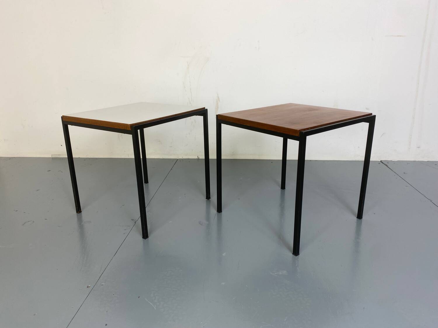 Mid-Century Modernist Side Tables from Pastoe, 1950s, Set of 2