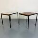 Tables d'Appoint Modernistes Mid-Century de Pastoe, 1950s, Set de 2