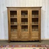 1950s school library in chestnut wood