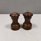 Beautiful salt and pepper set with Peugeot grinder.