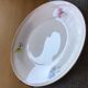 10 plates dessert porcelain decoration flowers 50's melitta