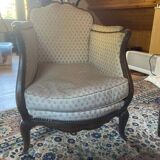 Fauteuils crapauds style Louis XV