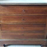 Commode table de toilette