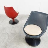 Pair of polaris chairs by Pierre Guariche for Meurop, 1960s