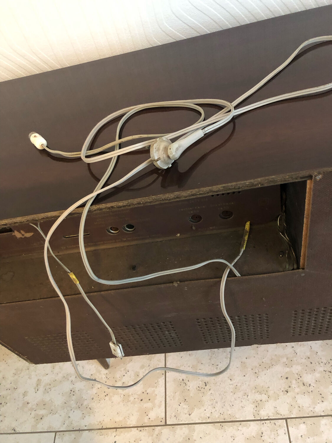 Platinum radio cabinet grundig vintage year 60/70