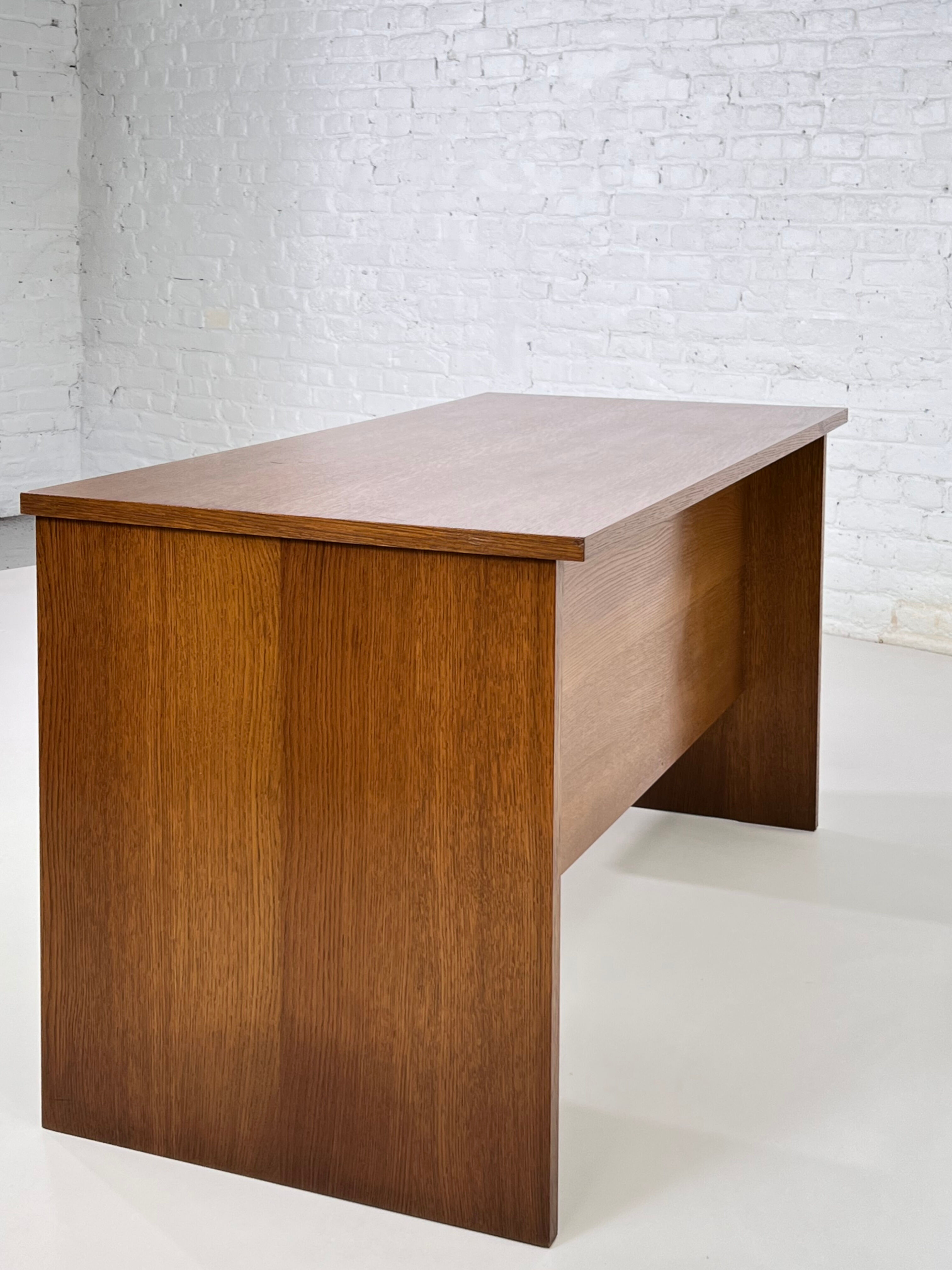 60s oak office