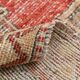 3x10 Red Brown Tribal Pattern Vintage Runner Rug, 78x305Cm