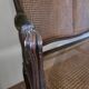 Caned bench in Louis XV style