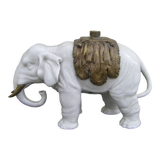White porcelain elephant