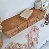 Vintage wooden shelf