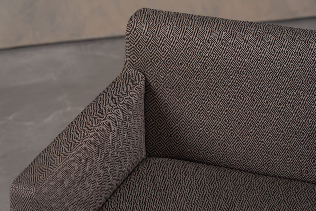 Chaises Ligne Roset en tissu gris, France années 2000, ensemble de 2.