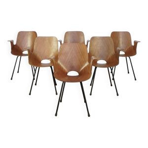 Ensemble de 6 chaises - vittorio