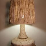 Enamelled ceramic lamp