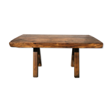 Solid oak farm table