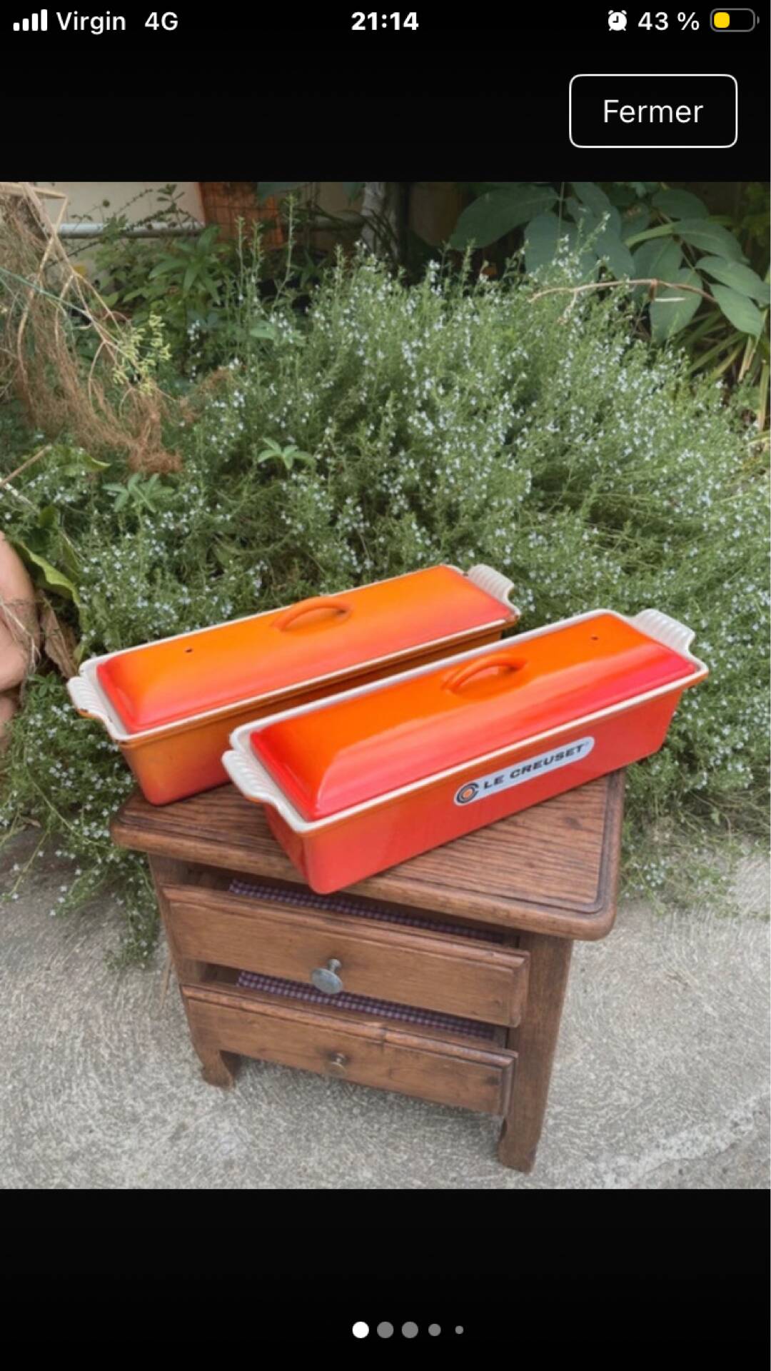 Terrines / cake moulds Le Creuset volcanic colour