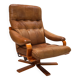P. Schultz & Co. Denmark leather armchair, 1960