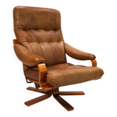 P. Schultz & Co. Denmark leather armchair, 1960