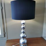 Vintage metal ball lamp from the 80s