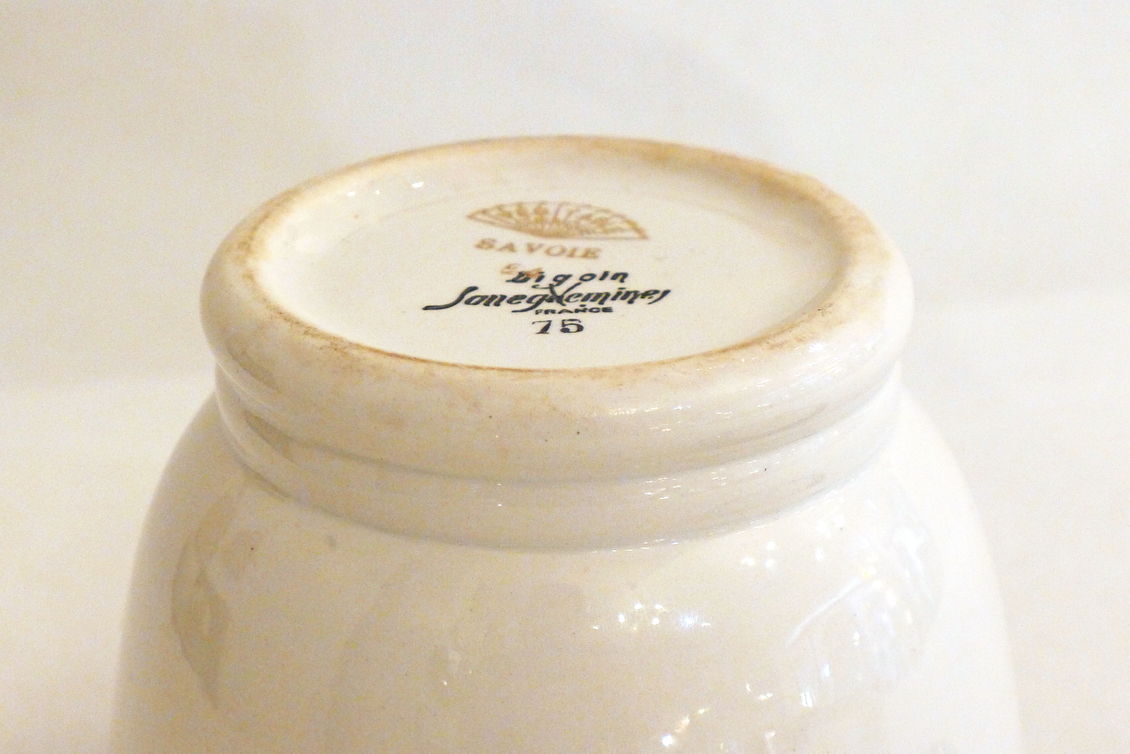 Sugar maker "Savoie" Digoin Sarreguemines