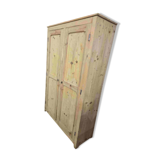 Parisian 2-door wardrobe, restored