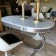 Formica table and chrome