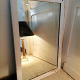 Vintage wood mercury mirror