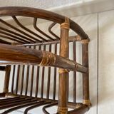 Rattan magazine door