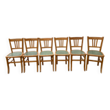 6 chaises bistrot luterma
