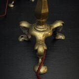 Paire de lampes Pullman en laiton Faraday & Son vers 1910