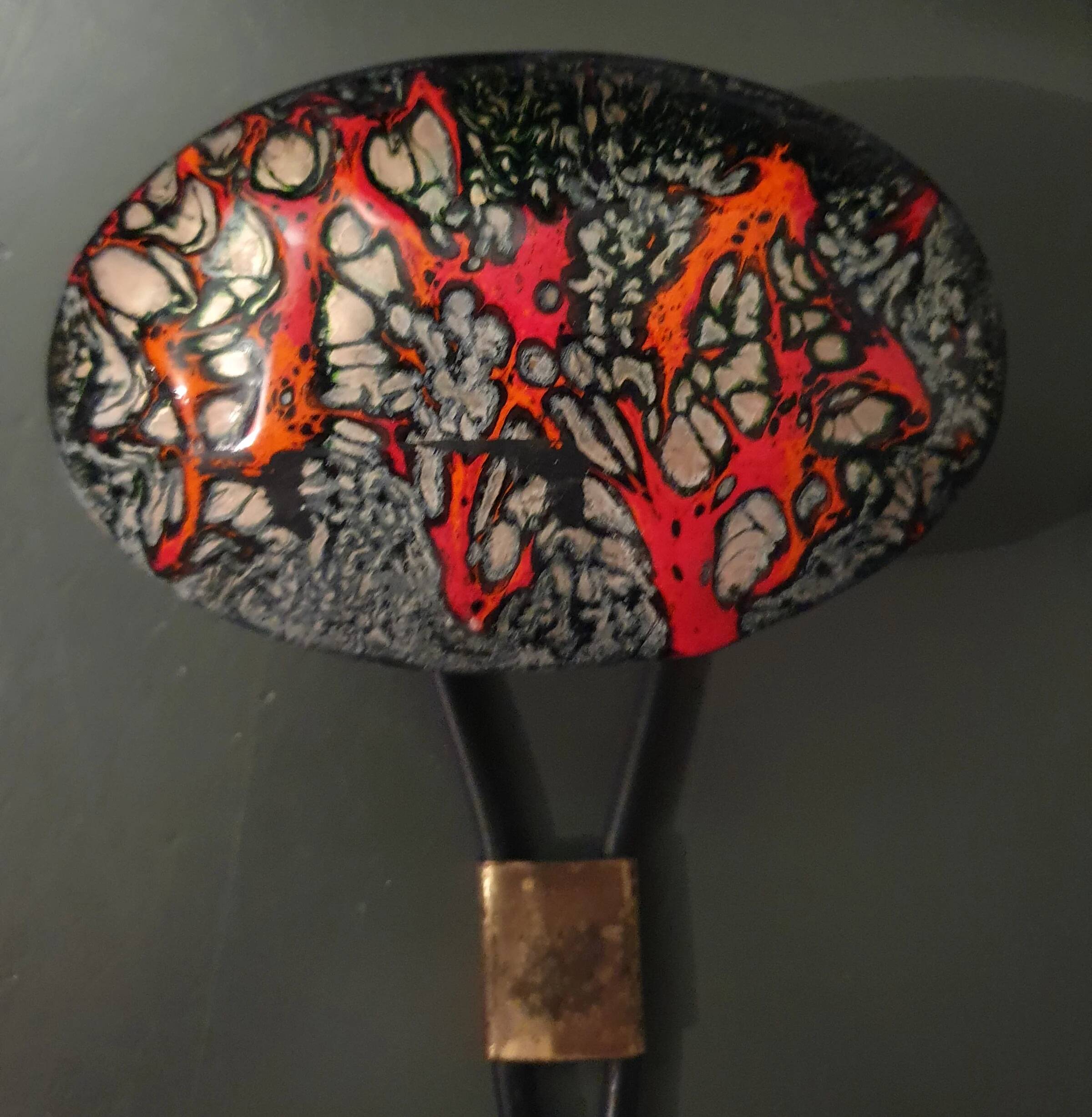 Enamelled coat hooks by Harvey Creazioni 1960