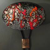 Enamelled coat hooks by Harvey Creazioni 1960