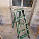 Antique painting workshop stepladder
