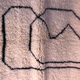 Wool carpet B.O5 145x115cm