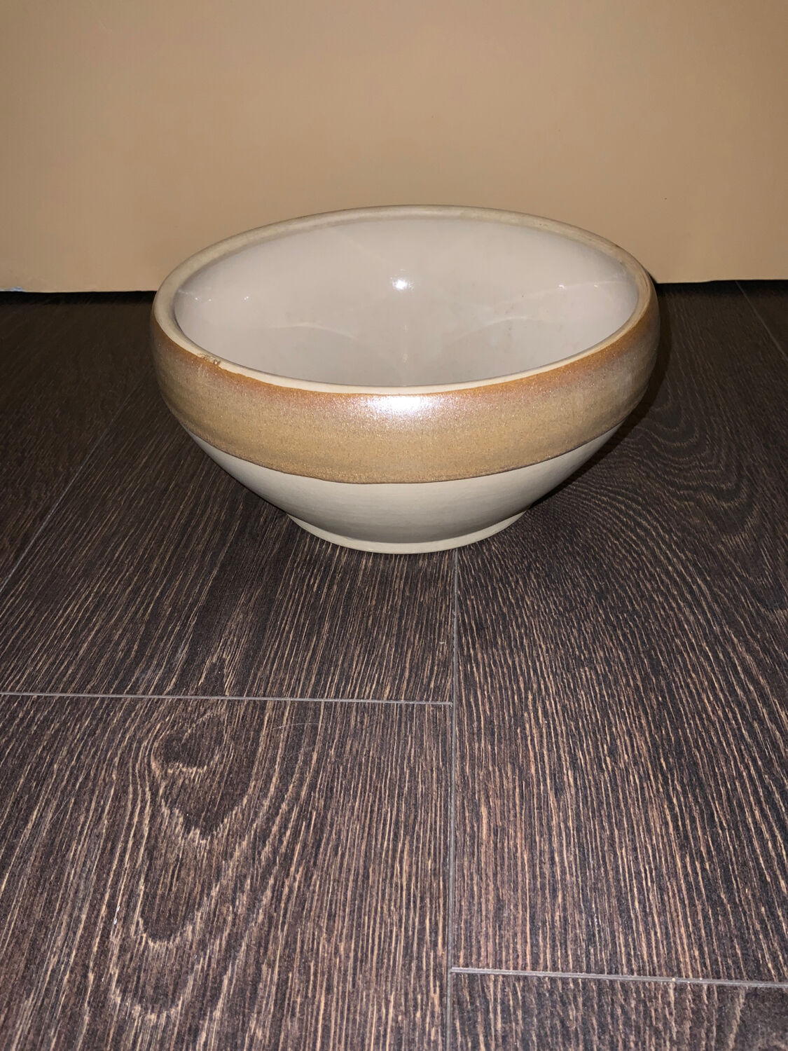 Stoneware salad bowl n3 Selency x Monoprix Croisé Laroche