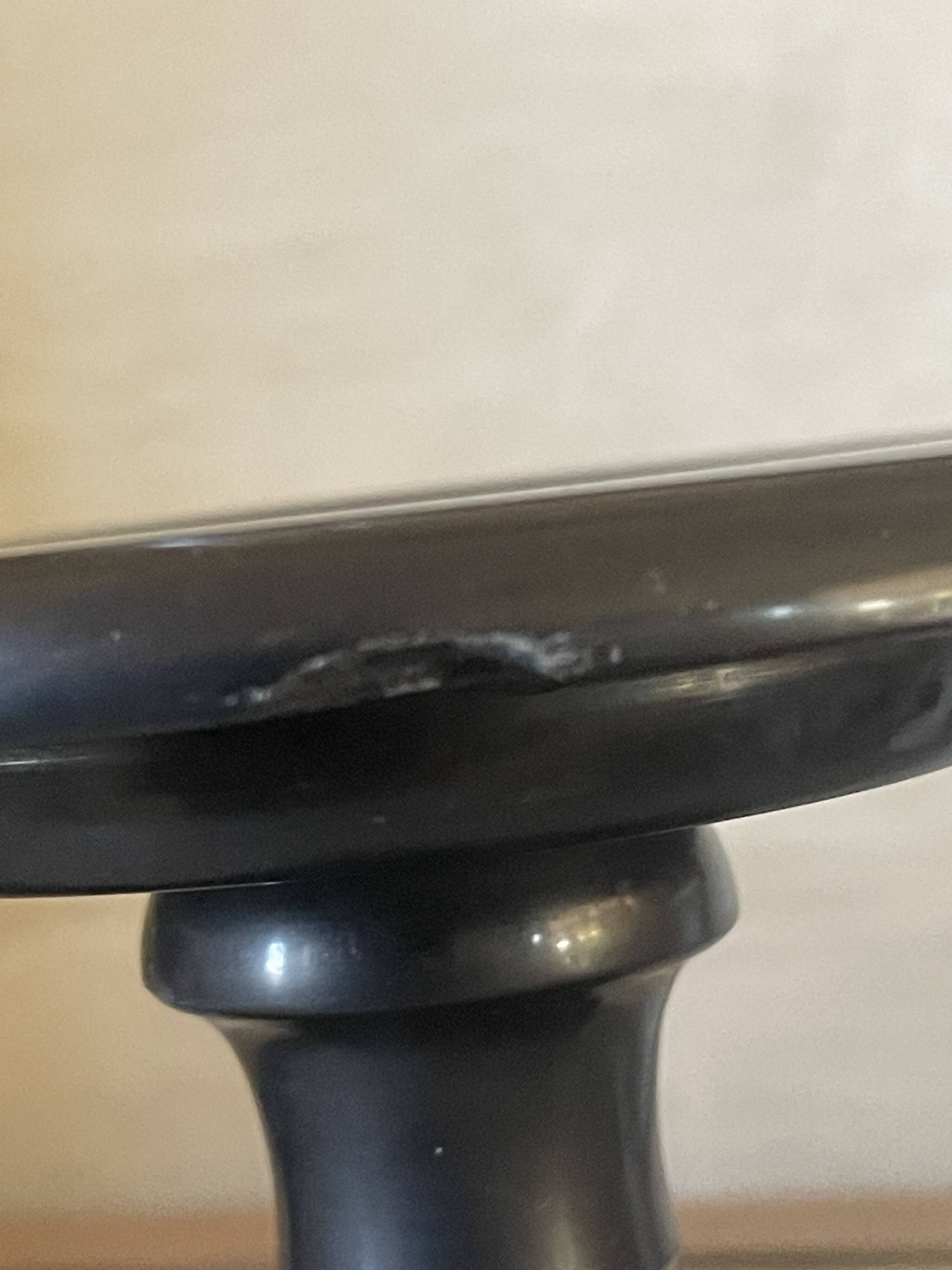 Old pair of marble vase bookends.