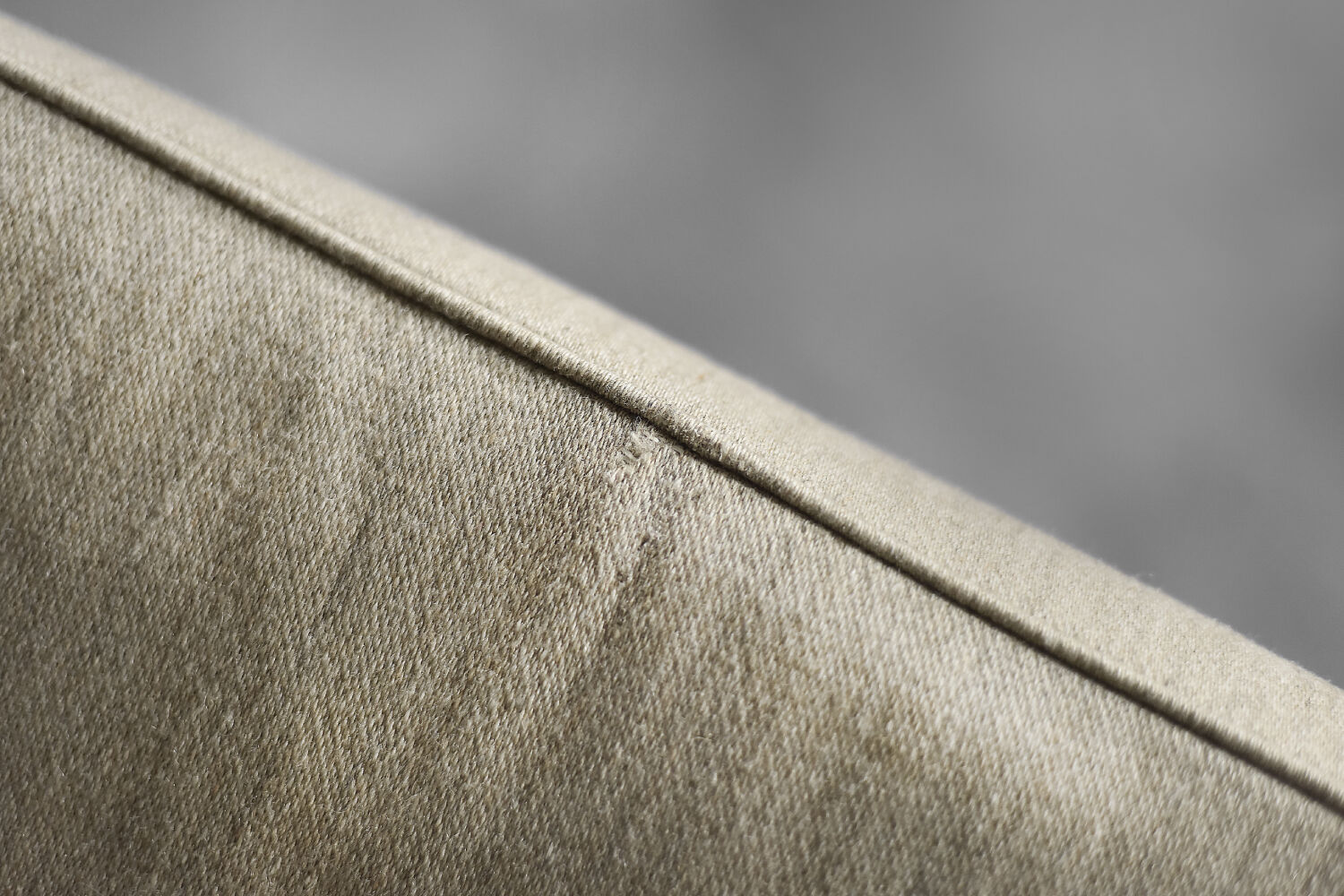 Mid-century modern Scandinavian mahogany armchair with French wicker by Bernt Petersen.