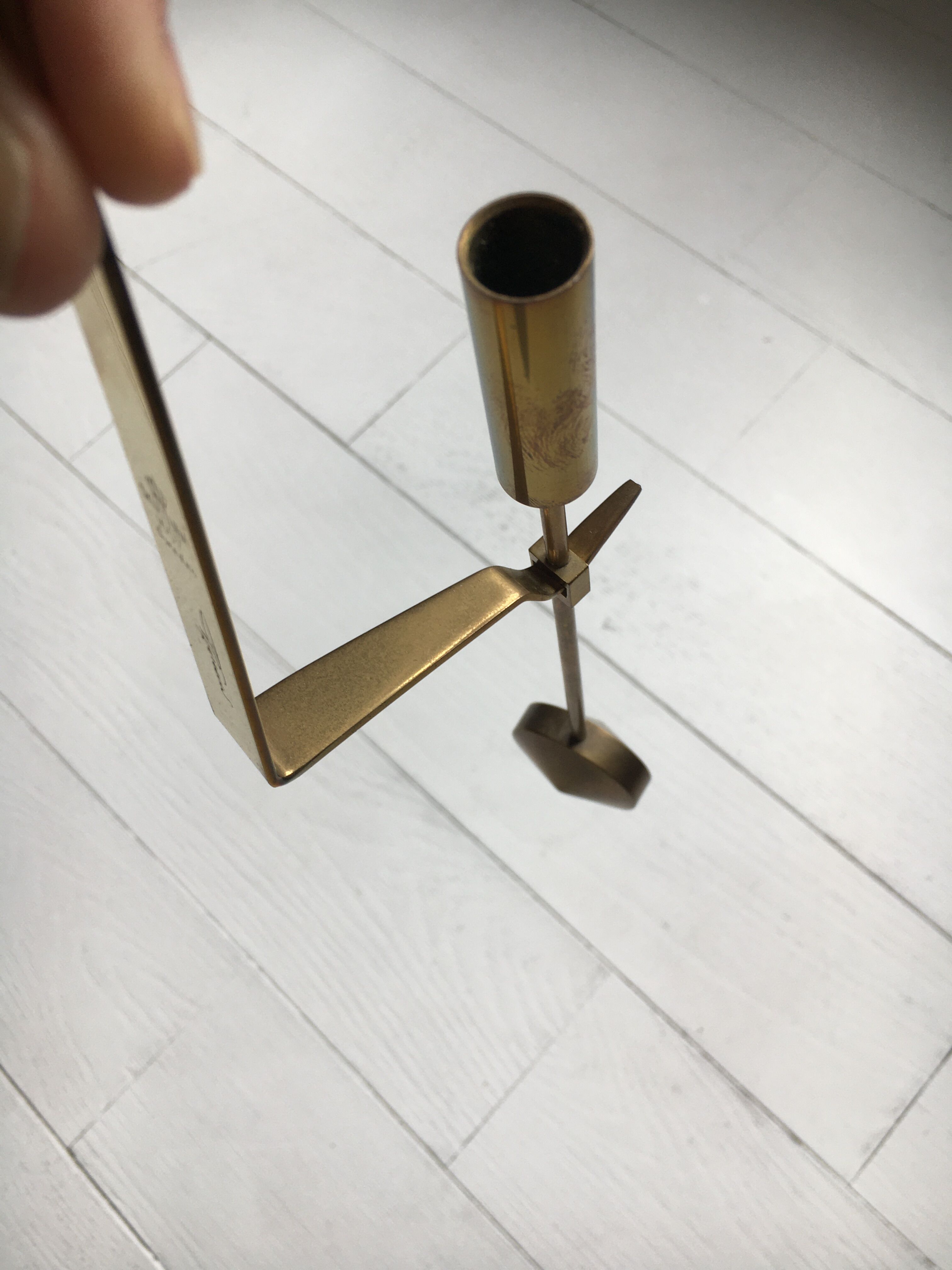 Pierre Forsell, wall candle holders, for Skultuna