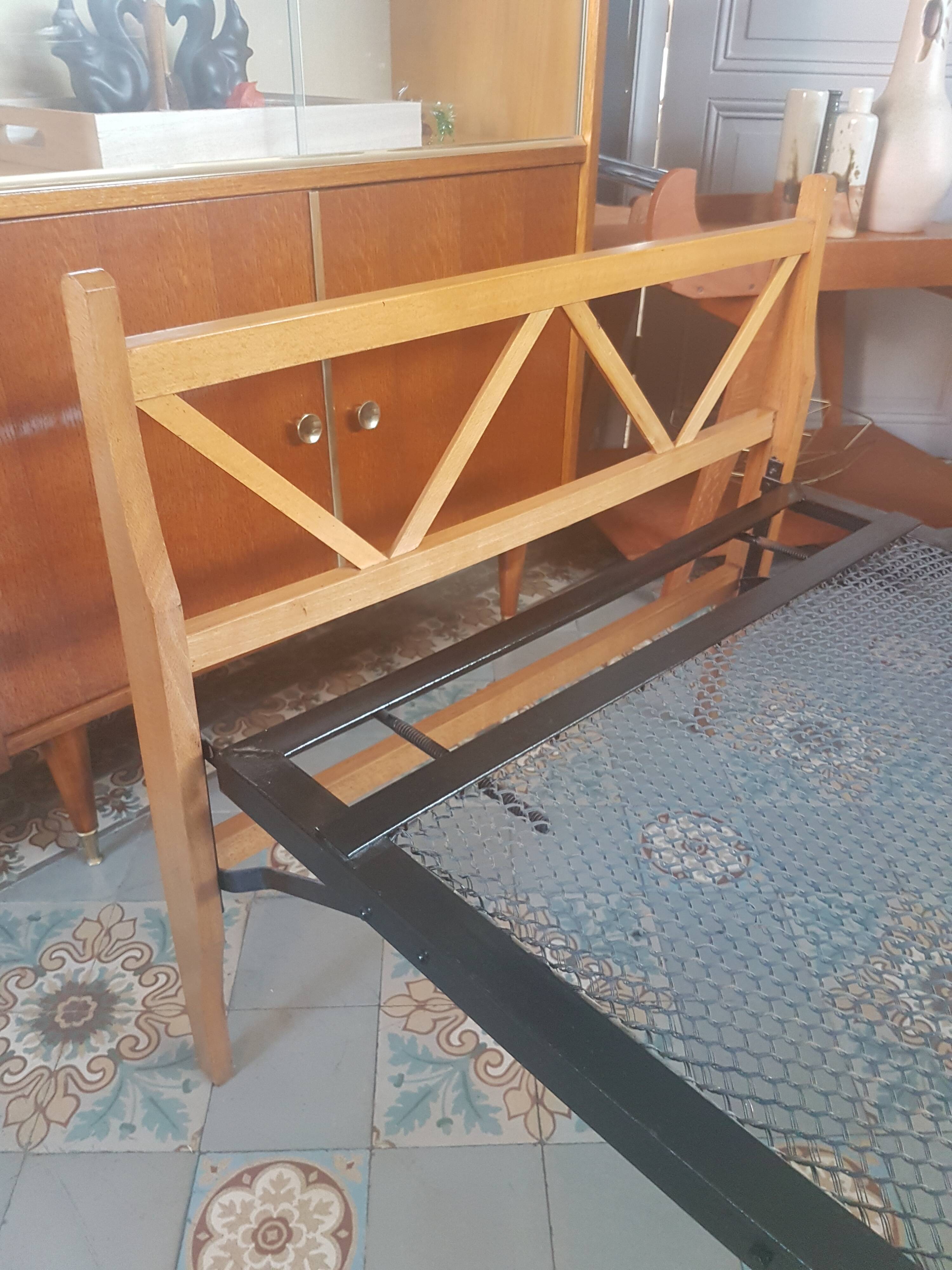 Folding daybed 1950 vintage