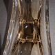 Smoked glass catchall from the seventies.