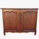 Louis XV desk with 5 drawers in oak