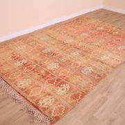 Peach Vintage Moroccan Rug 176 x 287 cm, Berber Wool Rug, Handmade Boho Rug
