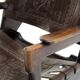 Rocking Chair by Angel Pazmiño for Muebles de Estilo, Ecuador