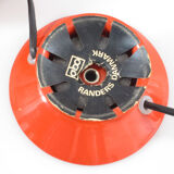 Abo Randers original scandinavian vintage red magnet bedside Ball Lamp