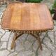 Vintage rattan coffee table