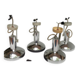 Applique murale allemande en aluminium CONCORD LIGHTNING MURALE 70’S